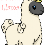 Drama Llama Cell Charm